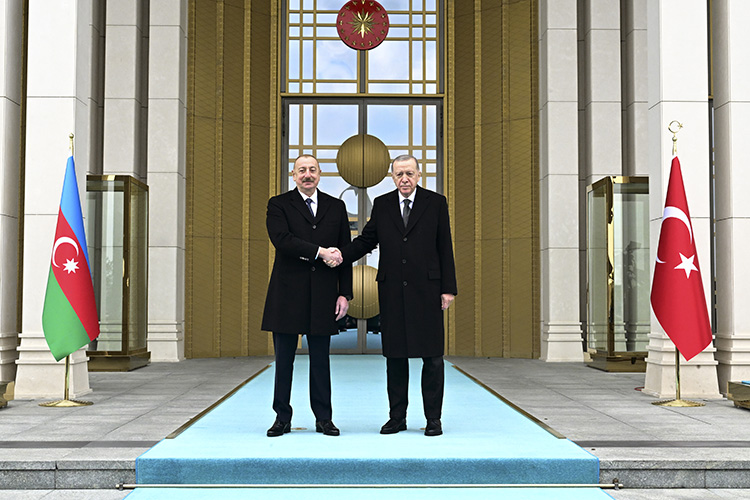 Azerbaycan Cumhurbaşkanı Aliyev, Ankara'da